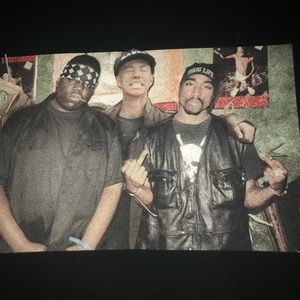 Vintage/rare Baker skateboards Notorious BIG, 2pac and Andrew Reynolds tshirt